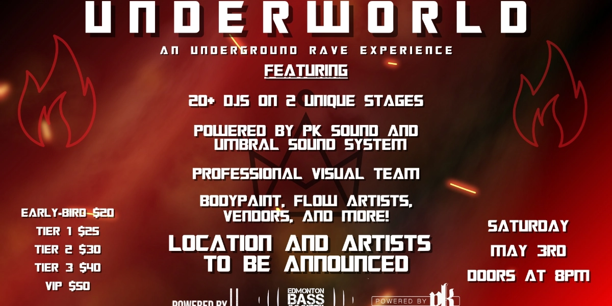 Event image for EBS Presents: UNDERWORLD (Underground mini-massive rave)