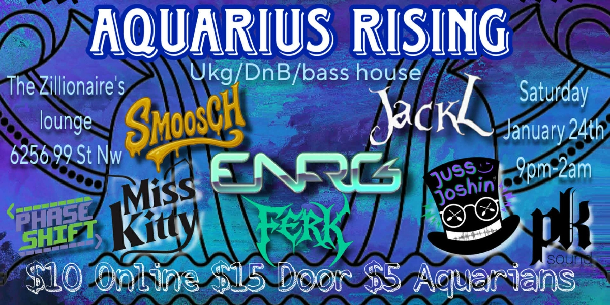Event image for Phase Shift Events presents 💫 Aquarius Rising 💫