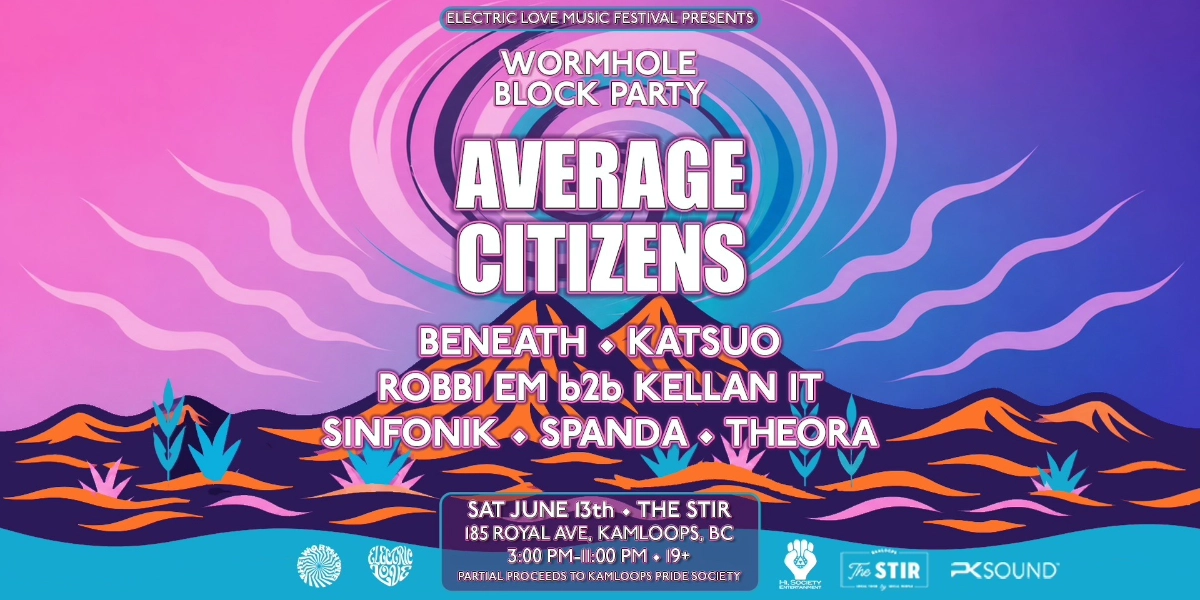 Event image for Electric Love Block Party with Average Citizens