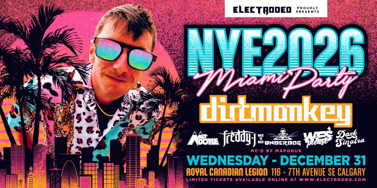 Event image for Dirt Monkey - NYE Miami Party 2026