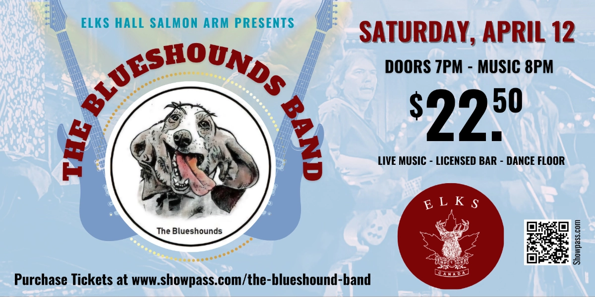 Event image for The Blueshound Band in Salmon Arm