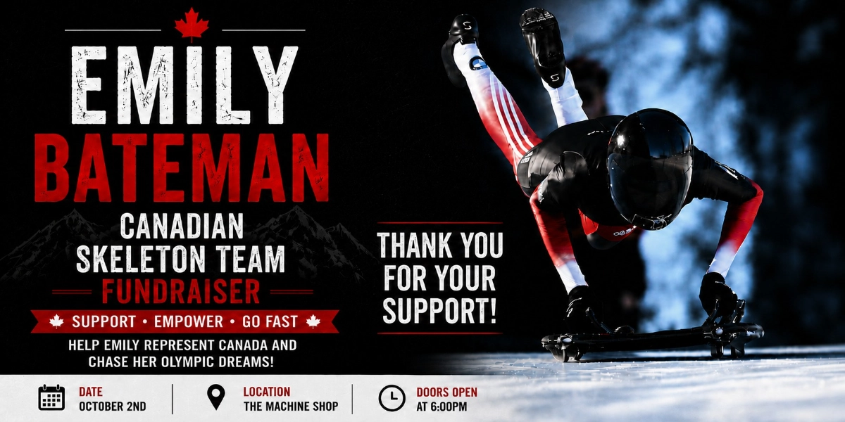 Event image for Emily Bateman's Canadian Skeleton Team Fundraiser