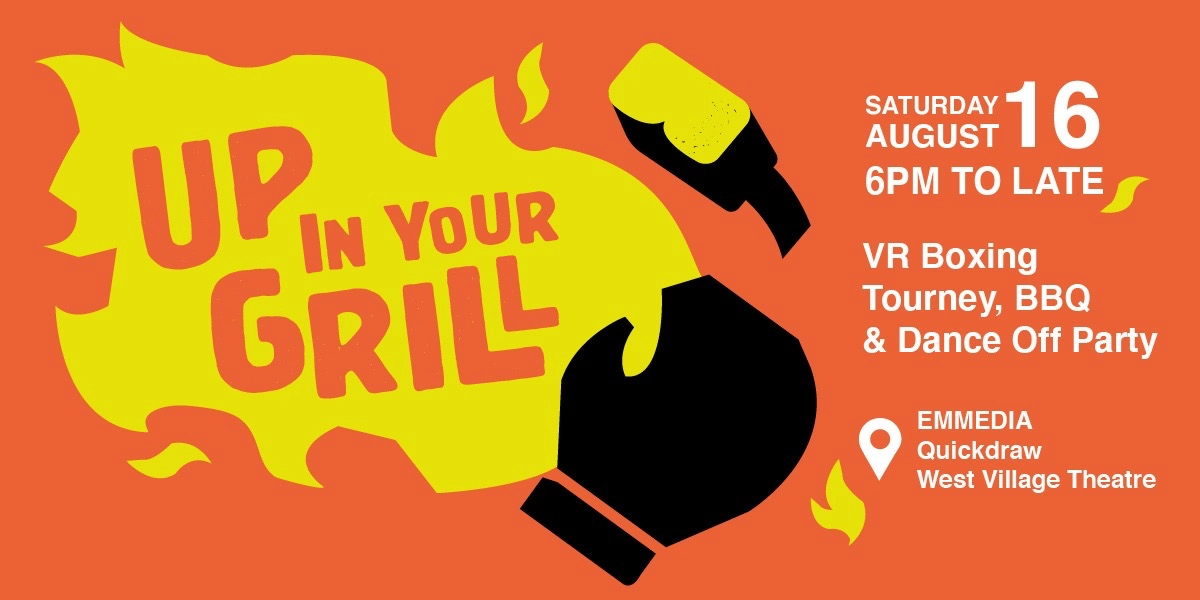 Event image for Up in your Grill: VR Boxing Tourney, BBQ + Dance Party