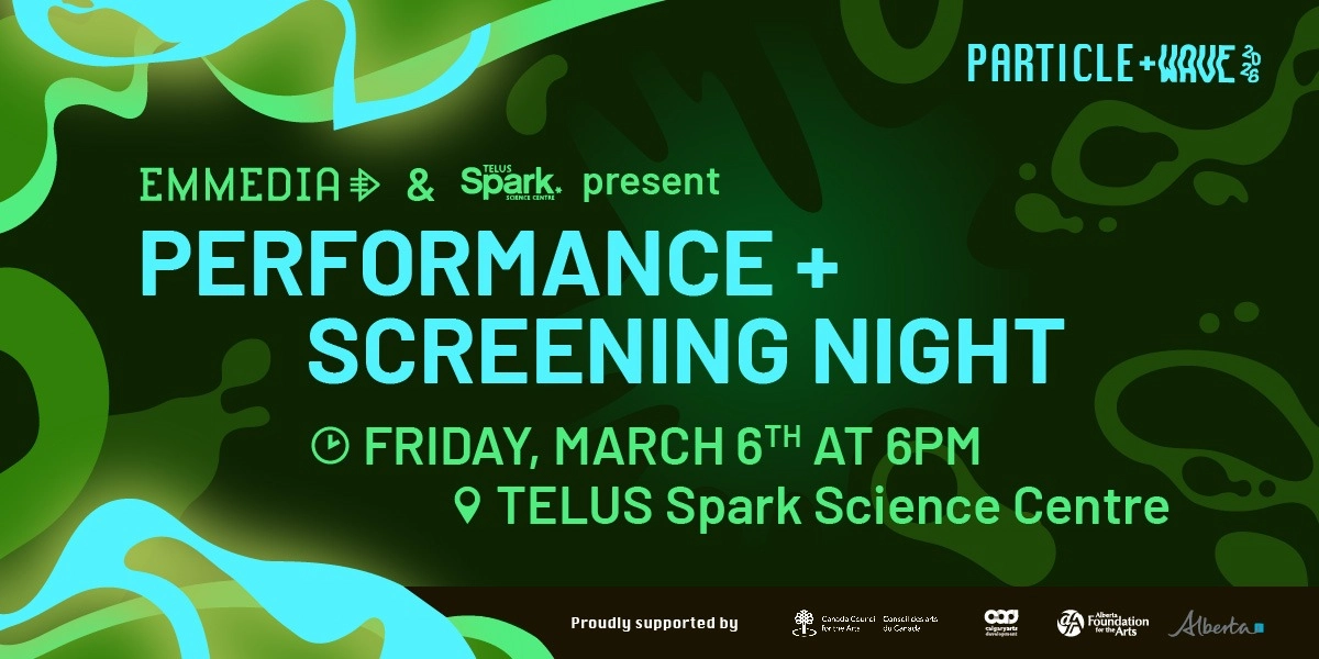 Event image for PARTICLE+WAVE 2026: Performance & Screening Night