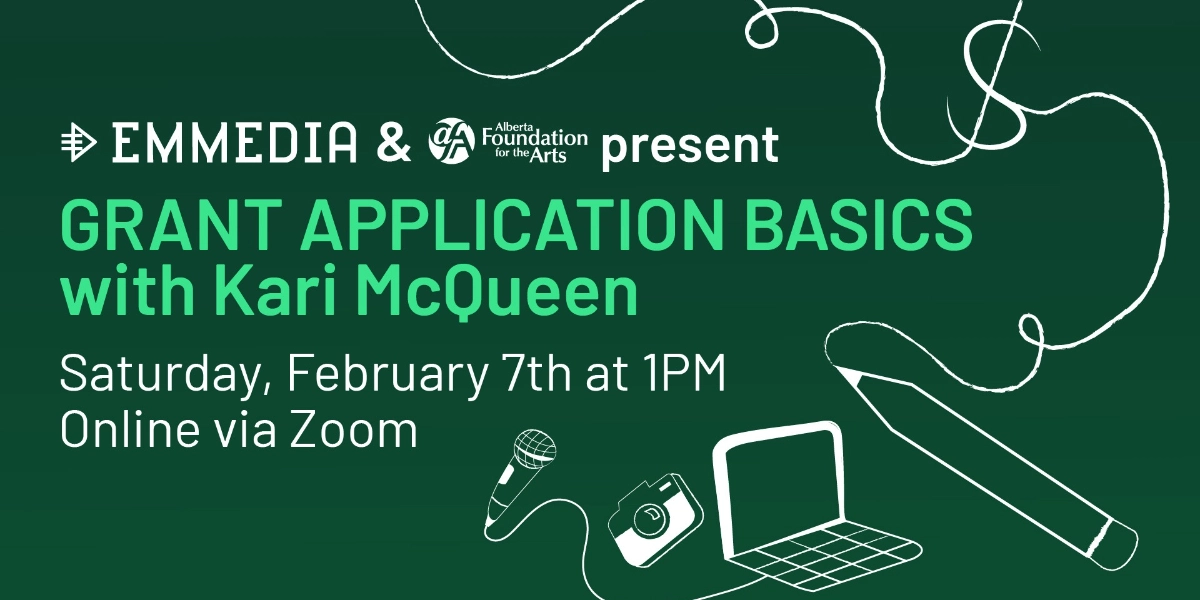 Event image for Grant Application Basics w/ Kari McQueen