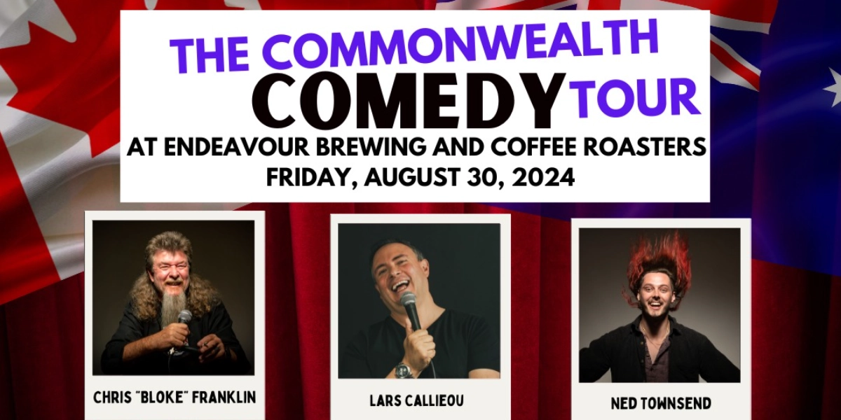 Event image for The Commonwealth Comedy Tour at Endeavour Brewing Company