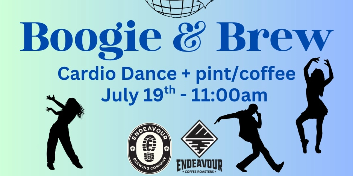 Event image for Boogie & Brew at Endeavour