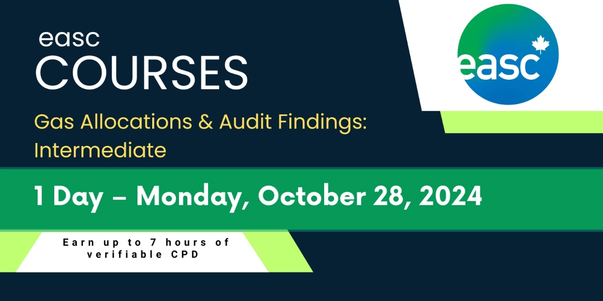 Event image for Gas Allocations & Audit Findings: Intermediate