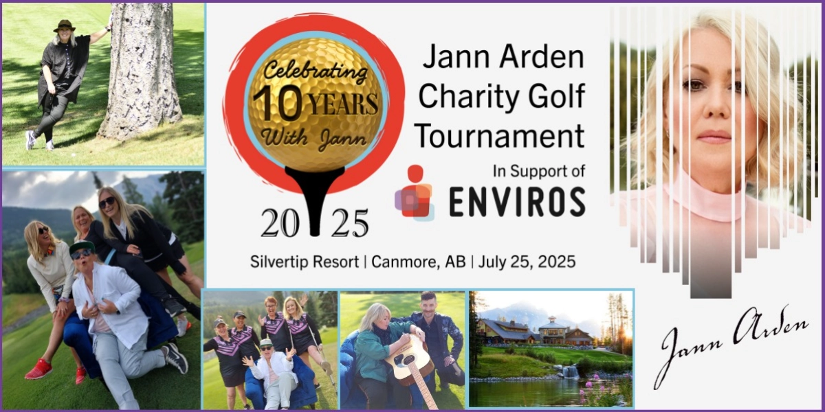 Event image for 10th Annual Jann Arden Charity Golf Tournament & Celebration