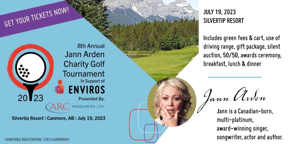 Event image for 8th Annual Jann Arden Charity Golf Tournament in Support of Enviros