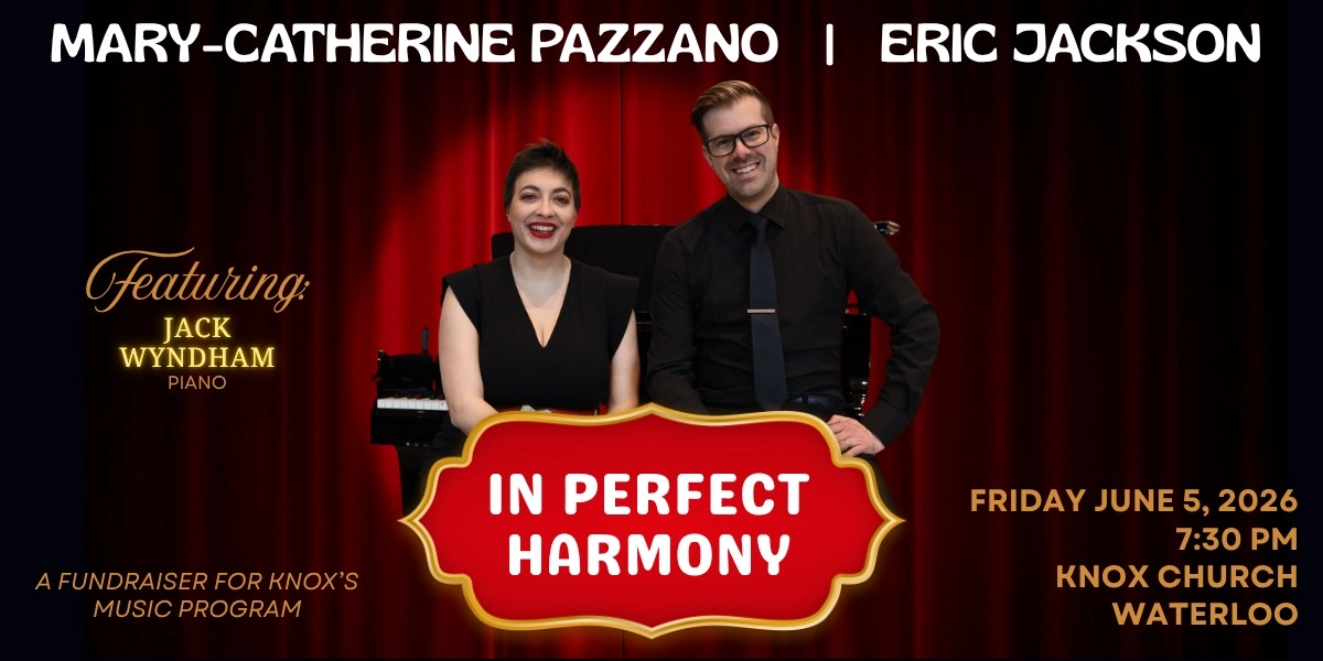 Event image for Mary-Catherine Pazzano & Eric Jackson: In Perfect Harmony