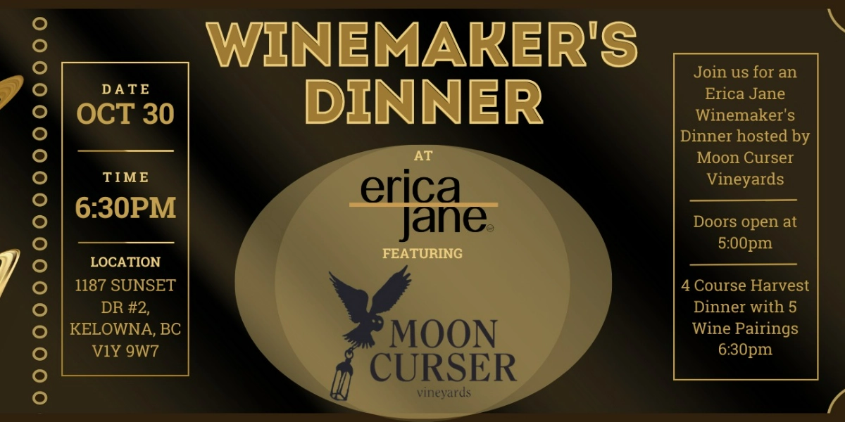 Event image for Erica Jane Winemaker's Dinner