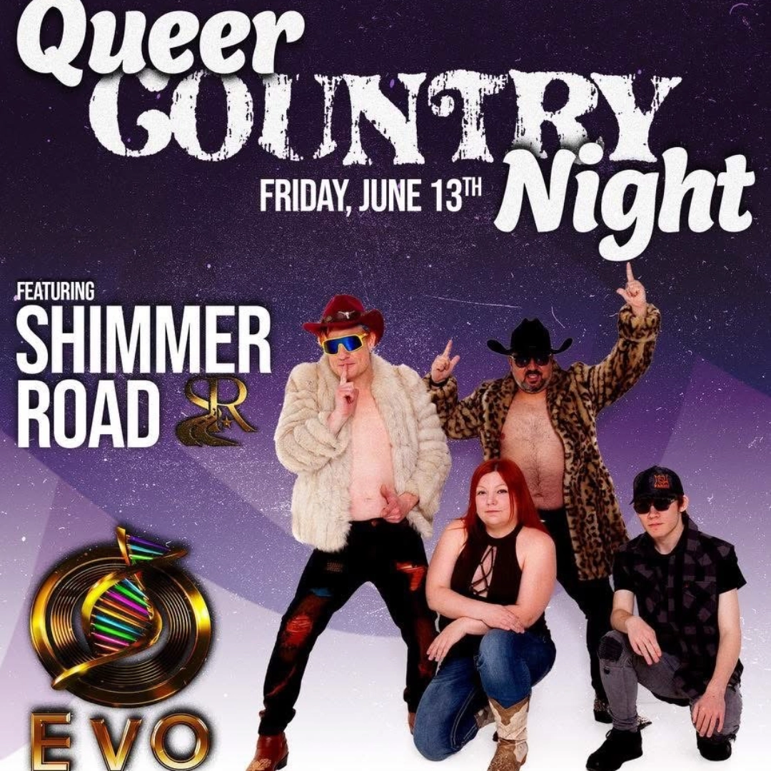 Event image for Country Pride Night, featuring Shimmer Road