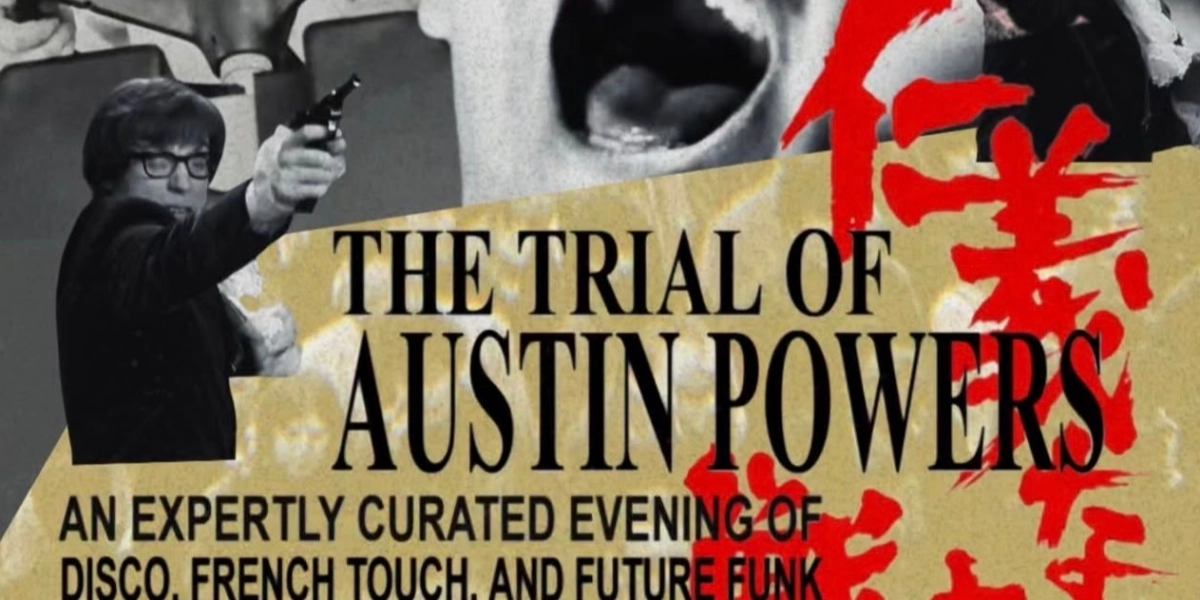Event image for the trial of Austin powers