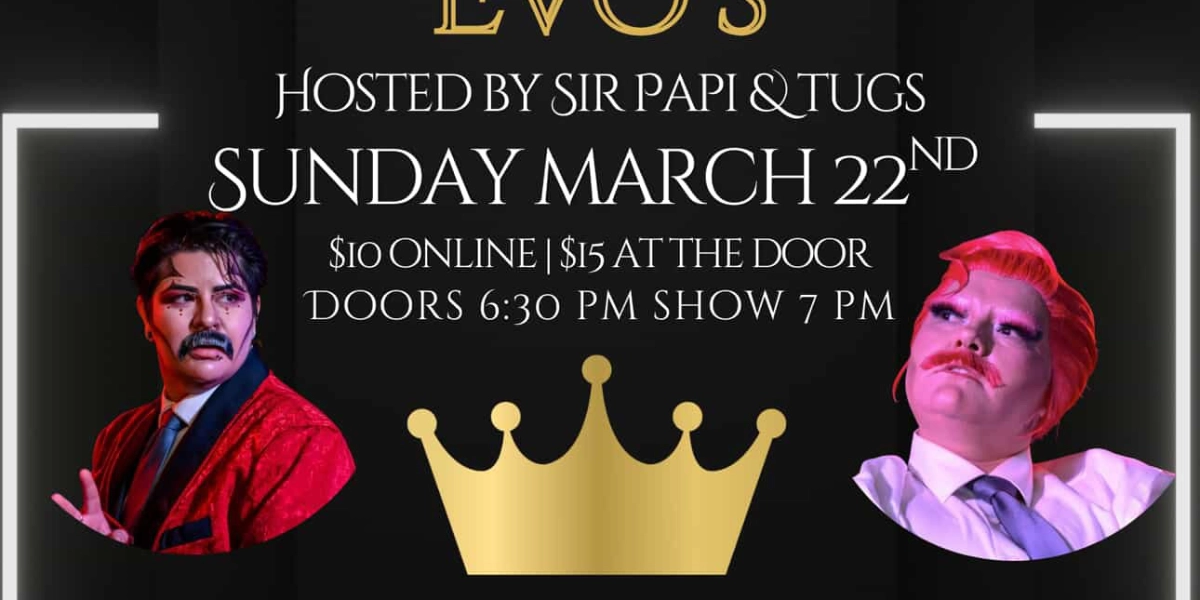 Event image for Sunday Revue: it's Reigning EVOs