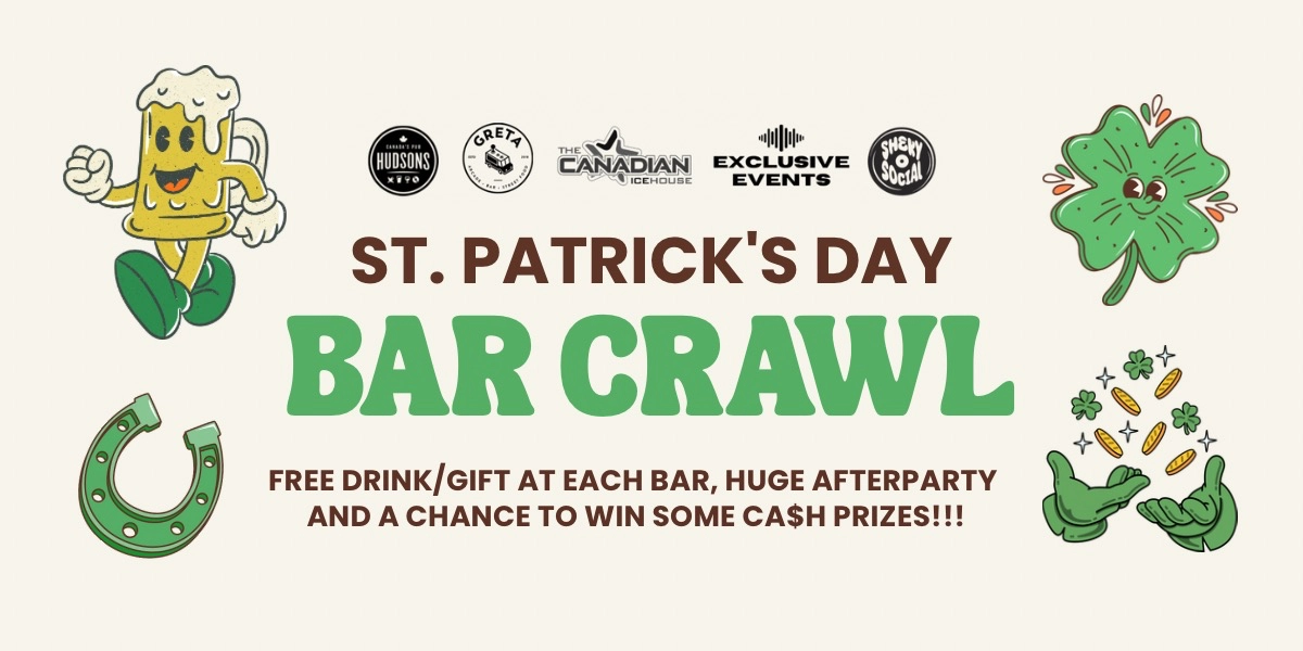 Event image for ST. PATRICK'S DAY BAR CRAWL