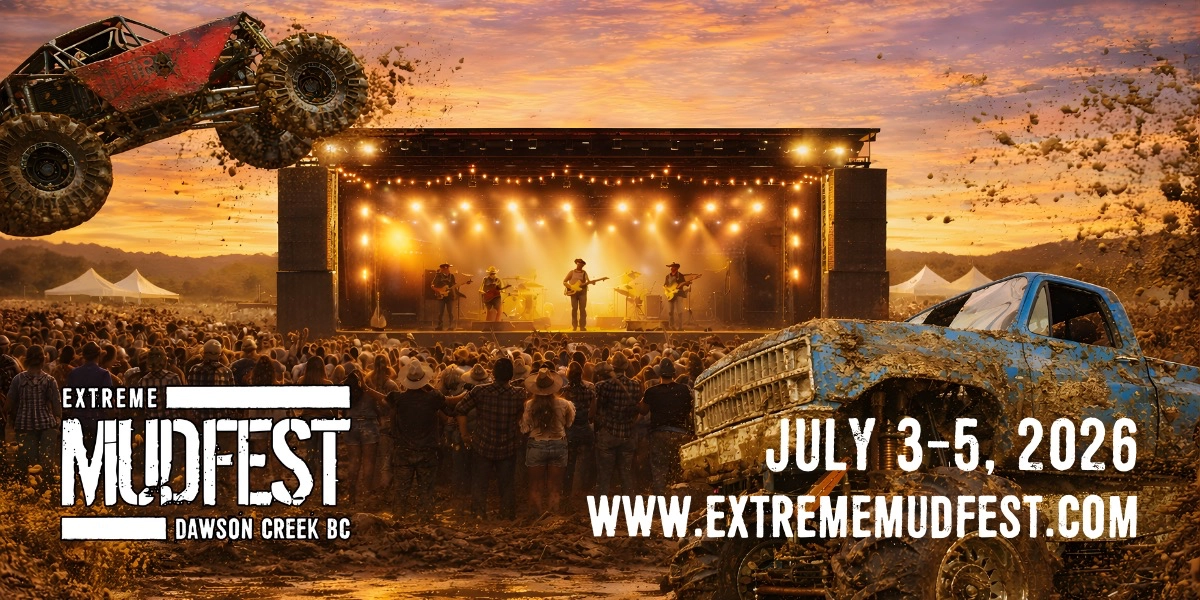 Event image for Extreme Mudfest Dawson Creek 2026