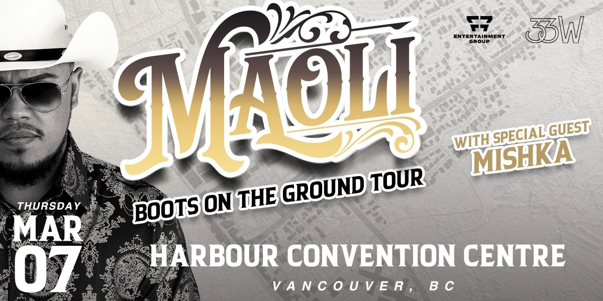 Event image for F7 Entertainment Presents MAOLI - Boots On The Ground Tour Plus Special Guests