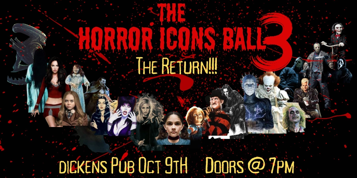 Event image for The Horror Icons Ball 3!!!
