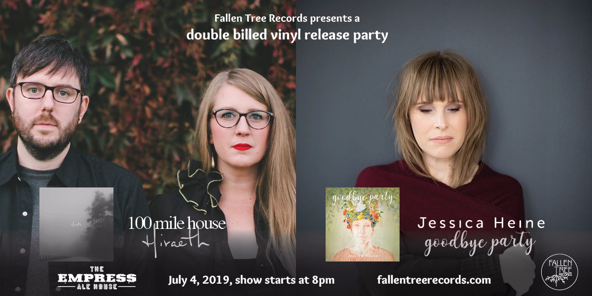 Event image for 100 mile house + Jessica Heine Vinyl Release Party