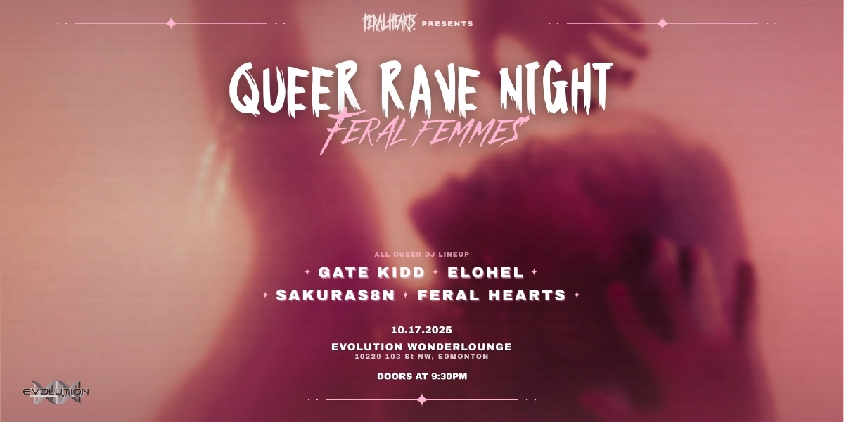 Event image for Queer Rave Night - FERAL FEMMES