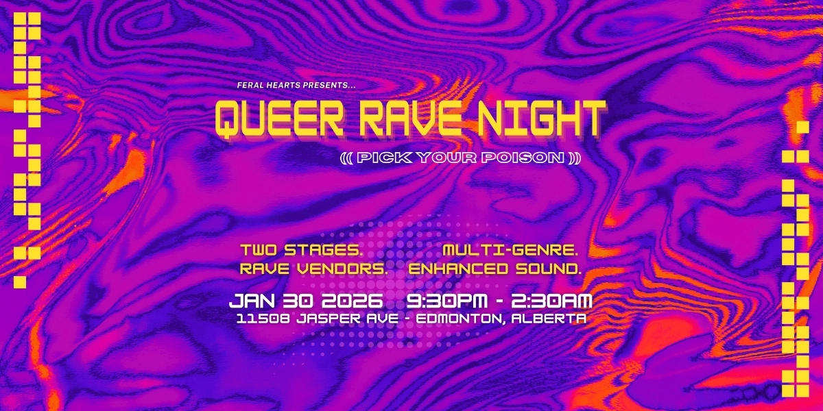 Event image for QUEER RAVE NIGHT - PICK YOUR POISON