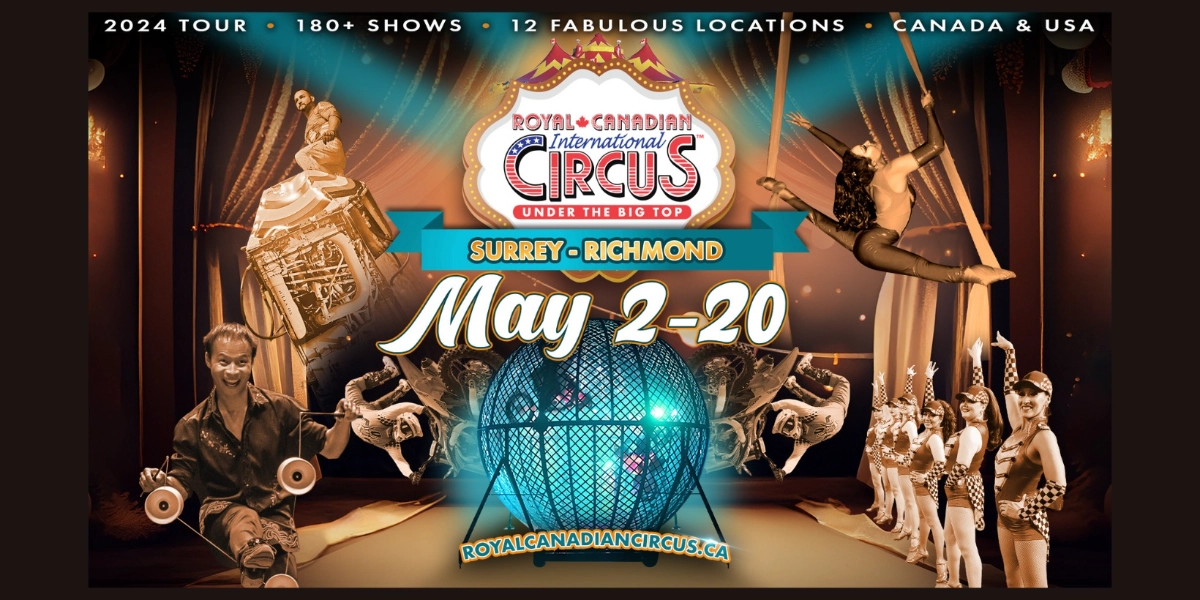 Event image for 2 for 1 Deal! Royal Canadian International Circus - Surrey