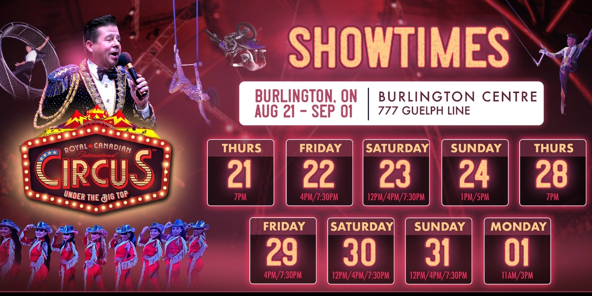 Image d'événement pour Royal Canadian International Circus - Burlington