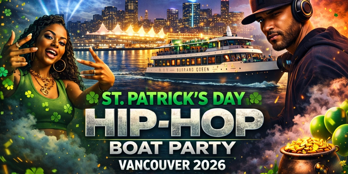 Event image for St Patrick’s Day Hip Hop Boat Party Vancouver 2026