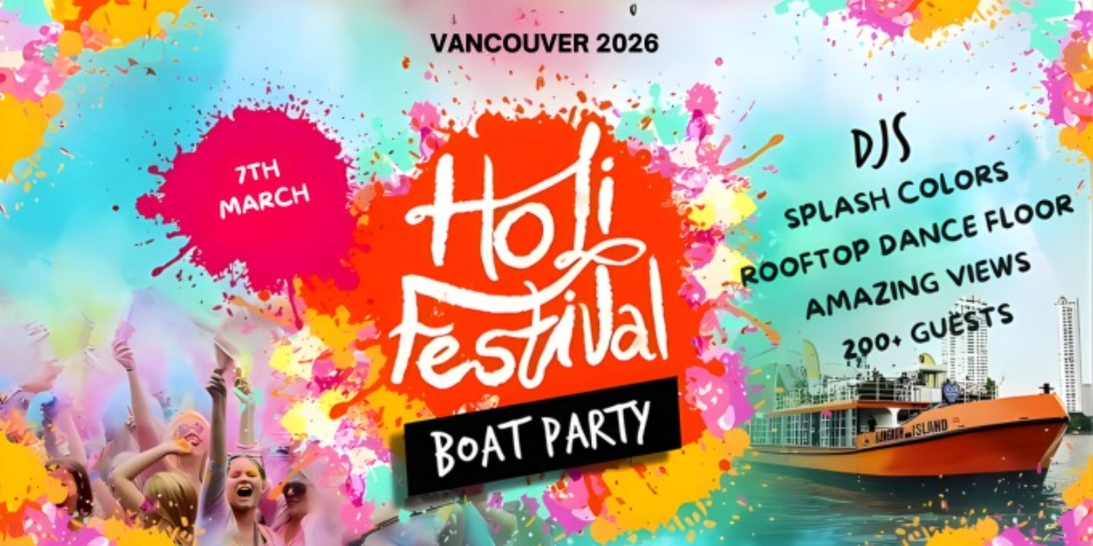 Event image for Holi Festival Cruise Vancouver 2026