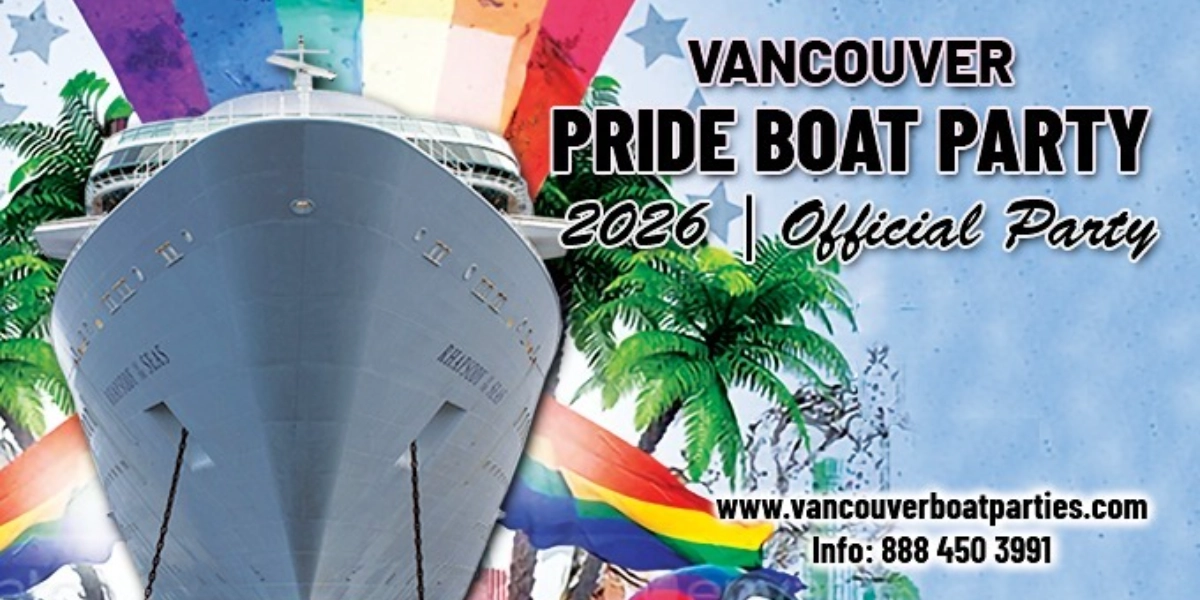 Event image for Vancouver Pride Boat Party 2026 | Official Party