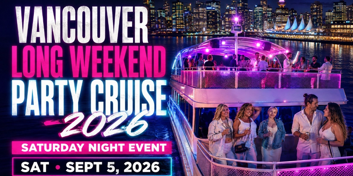Event image for VANCOUVER LONG WEEKEND PARTY CRUISE 2026 | SATURDAY NIGHT EVENT