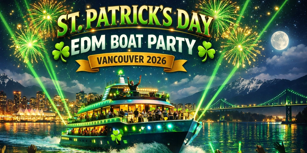 Event image for St Patrick’s Day EDM Boat Party Vancouver 2026