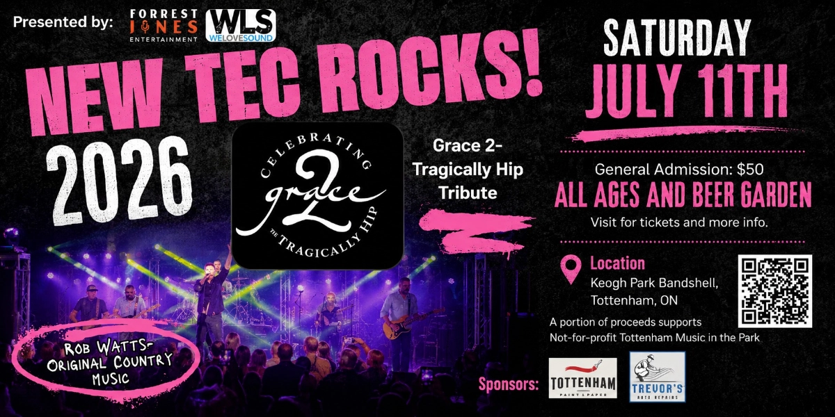 Event image for NEW TECHUMSETH ROCKS