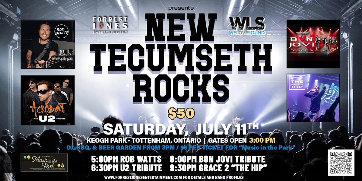 Event image for NEW TECHUMSETH ROCKS