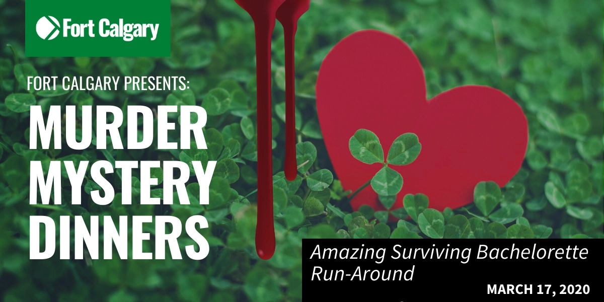 Event image for CANCELLED: Murder Mystery Dinner: Amazing Surviving Bachelorette Run-Around