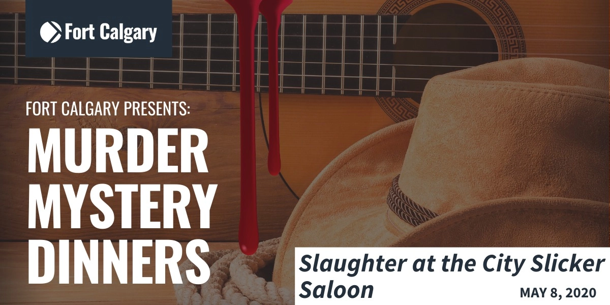 Event image for Cancelled: Murder Mystery Dinner: Slaughter at the City Slicker Saloon