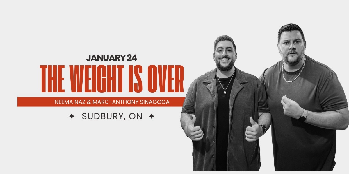Event image for The Weight Is Over: Neema Naz & Marc-Anthony Sinagoga