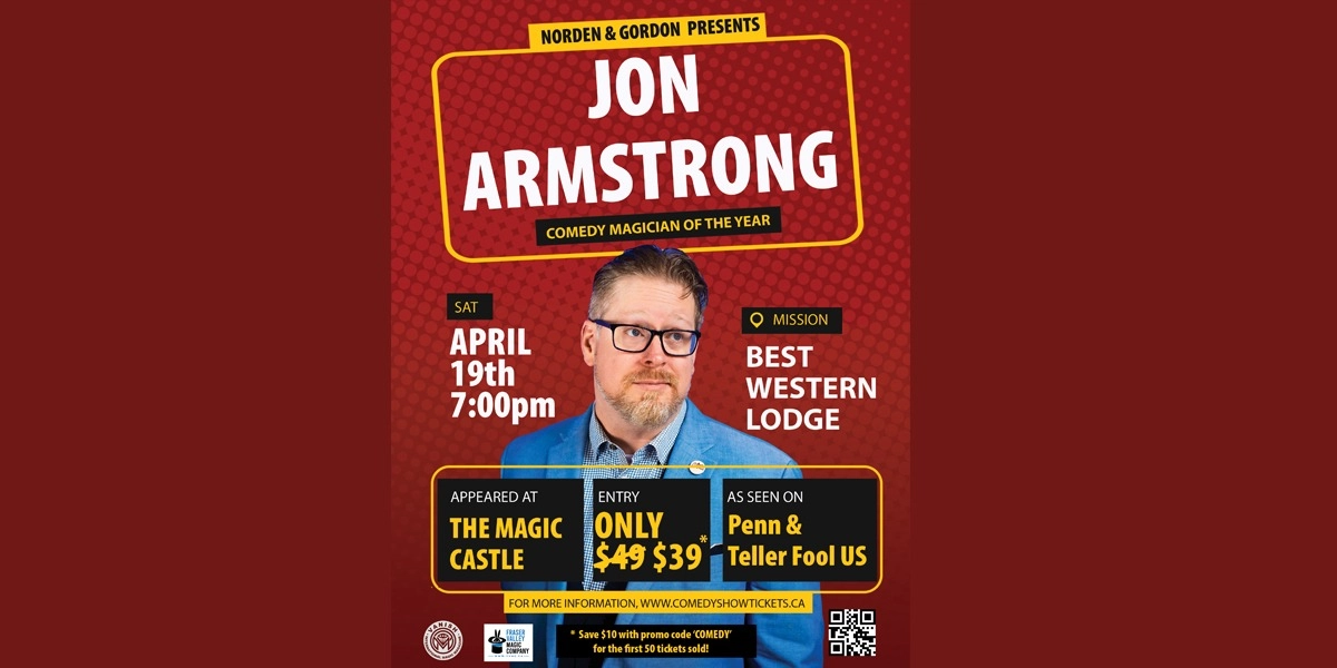 Event image for Jon Armstrong Magic Show