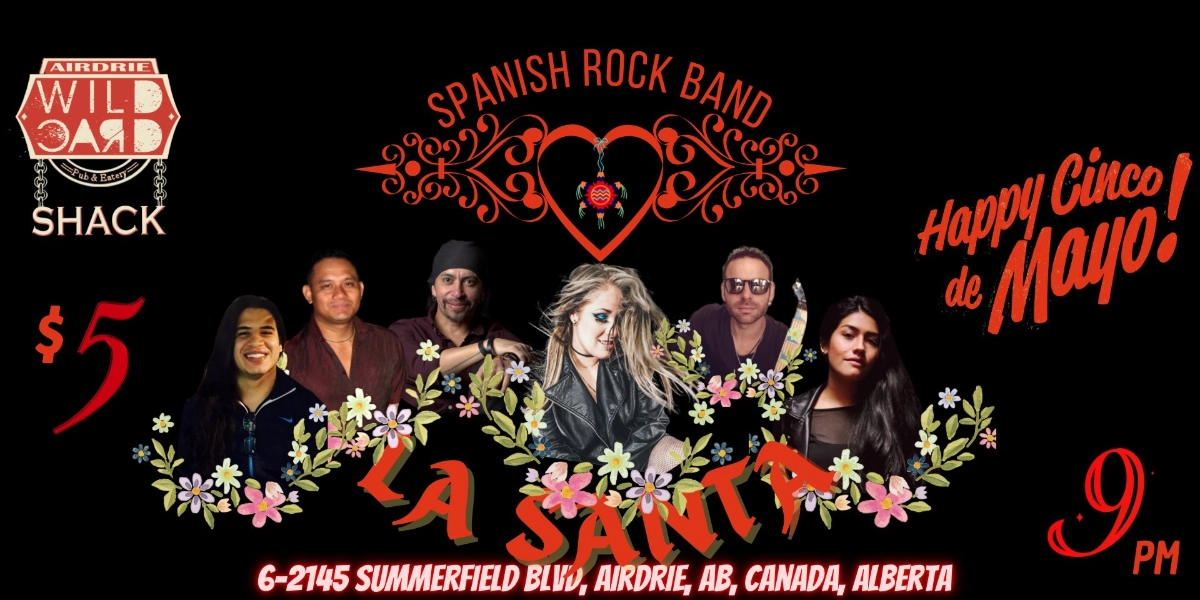 Event image for Let's rock 'n' roll, Amigos  to celebrate  Cinco de Mayo with  💖LA SANTA💖
