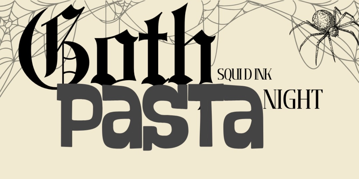 Event image for Goth Pasta AKA Squid ink