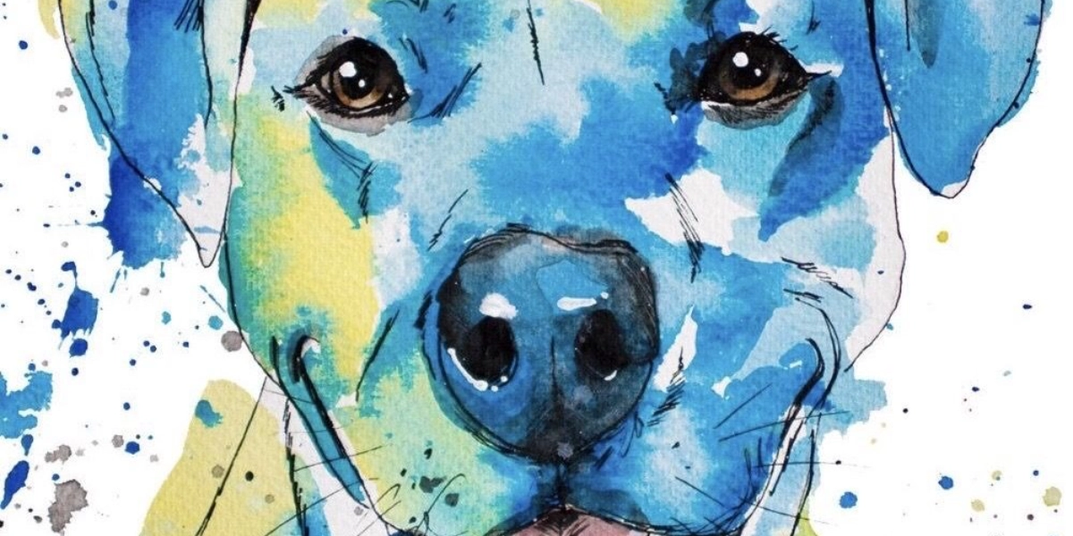 Event image for Paint your pet watercolor painting