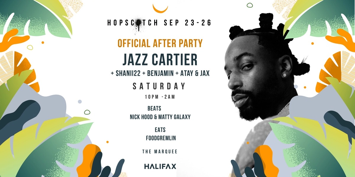 Event image for JAZZ CARTIER - Hopscotch After Party