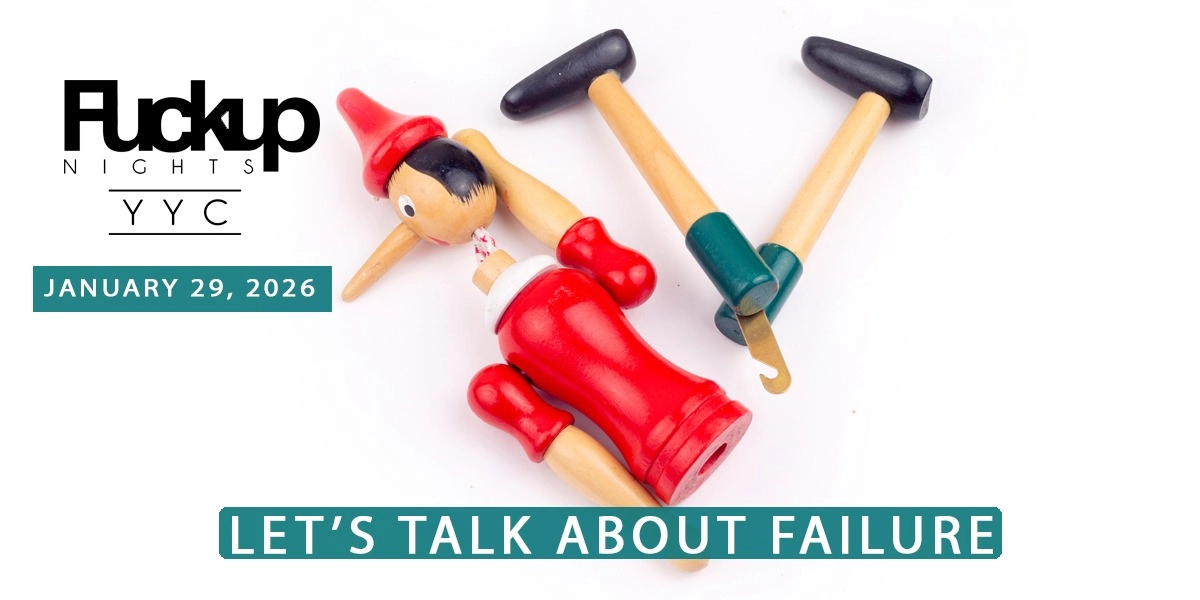 Event image for FuckUp Nights YYC - January 29, 2026