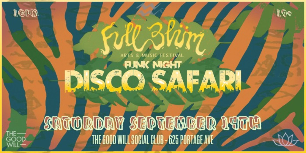 Event image for Full Blüm Funk Night: Disco Safari