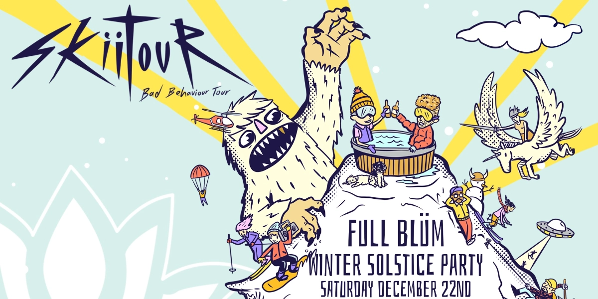 Event image for Full Blüm: SkiiTour Winter Solstice