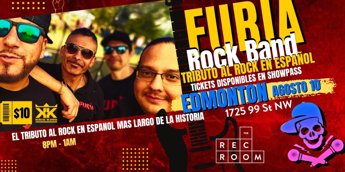 Event image for Furia Latin Rock Band En Edmonton