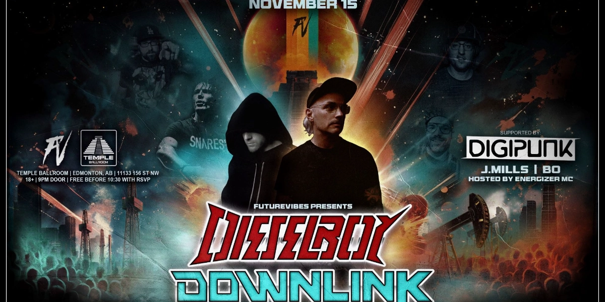 Event image for FV & Temple Ballroom Present: Dieselboy & Downlink