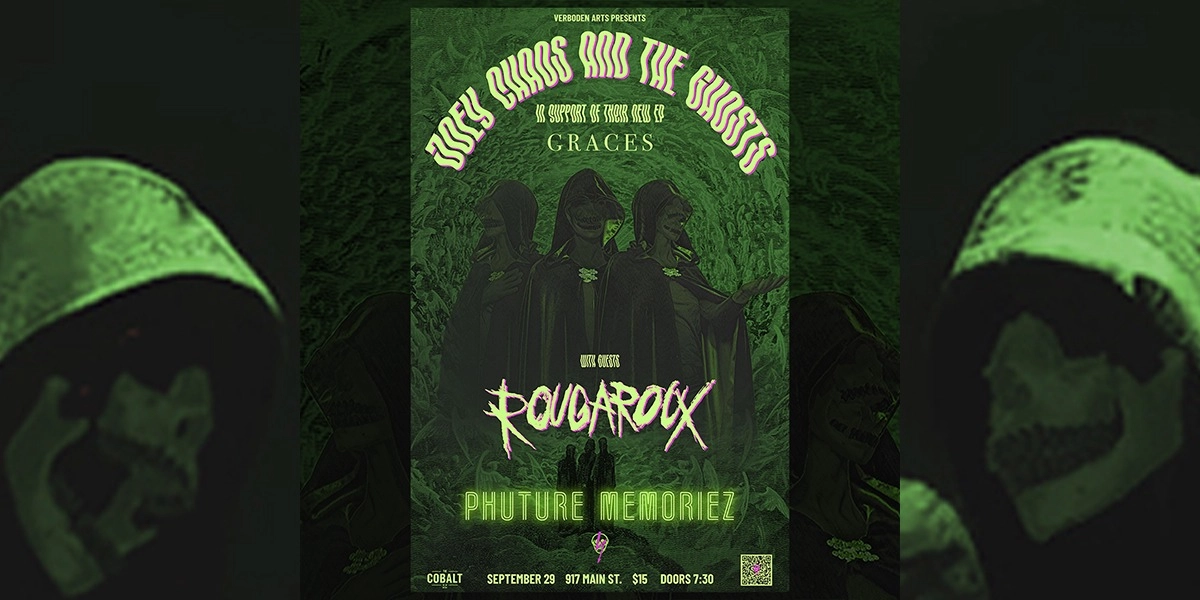 Event image for Joey Chaos and The Ghosts EP Release with Rougaroux and Phuture Memoriez