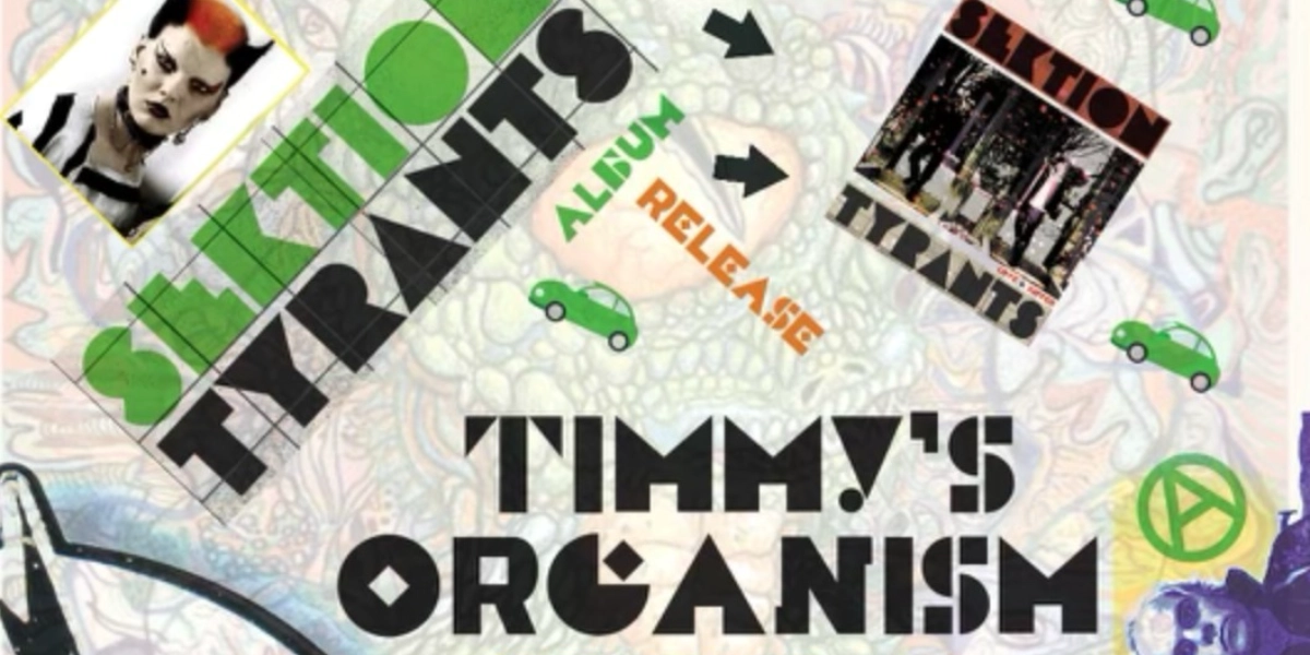 Event image for Sektion Tyrants album release w. Timmy's Organism (Detroit MI) and Defektors.